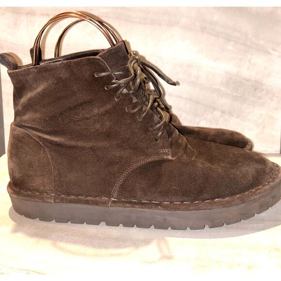 Marsell Italian Gomme Brown Suede Chukka Boots Men's Size EU 42.5 - US 9.5 - Picture 1 of 11